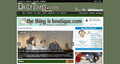 Desktop Screenshot of dailytimes.com